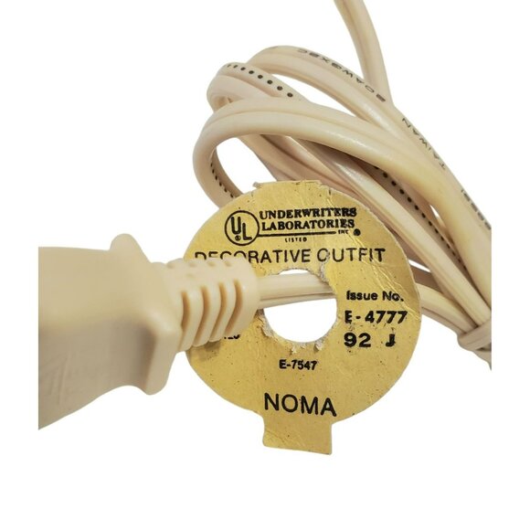 2 VTG NOMA Electric Candle Stick Wax Drips Window Decor Christmas Holiday Lights - Picture 4 of 7